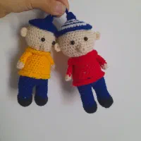 عروسک بافتنی|اسباب‌بازی بچه|زرند, |دیوار