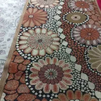 گلیم کاکائویی تمیز