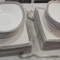 سرویس ۱۸نفره بشقاب و خورشت خوری سولایتر ایتالیا