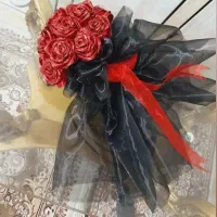 گل رز جاودان روبانی