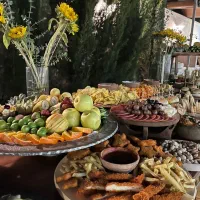 فینکرفود.دیزاین میز و چیدمان میز استارتر.سینی مزه|خدمات پذیرایی، مراسم|شیراز, چوگیاه‎|دیوار