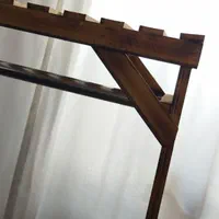 رگال چوبی لباس مناسب مغازه لباسفروشی سیسمونی دکور|بندرخت و رخت‌آویز|میبد, |دیوار
