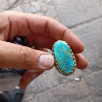 انگشتر فیروزه نیشابور کلکسیونی|جواهرات|اسلام‌شهر, شهرک واوان|دیوار