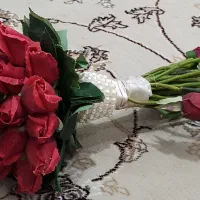 دسته گل عروس|گل مصنوعی|رشت, حمیدیان|دیوار