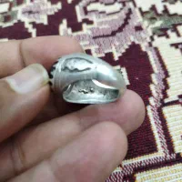 انگشتر نقره شاهکار لعل بدخشان|جواهرات|شریف‌آباد, |دیوار