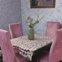 میز نهارخوری چهار نفره با چهار صندلی در حدنو