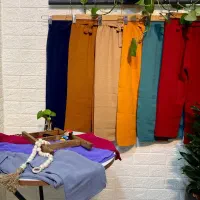 فقط عمده تیراژ - شلوار نخی زنانه ابرباد