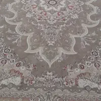 فرش گل برجسته درحد نو