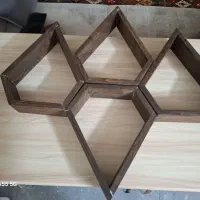 شلف دیواری چوبی