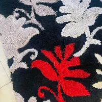 فرش ماشینی گل برجسته(ریشه بلند)