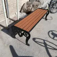 تولیدی نیمکت پارکی تمام فلز و چوبی فلزی