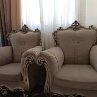 فروش مبل ۹ نفره / فرش ۶ متری