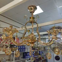 لوستر سه شاخه باراکا|لوستر و چراغ آویز|سنندج, |دیوار