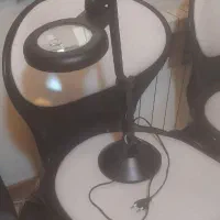 چراغ مطالعه ذربین دار درشت نمایی نمونه اش خیلی کمه|لوازم التحریر|تهران, سازمان آب|دیوار