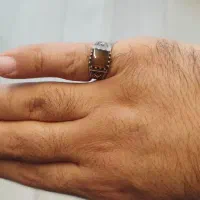 انگشتر نقره. عقیق یمنی|جواهرات|تهران, اباذر|دیوار