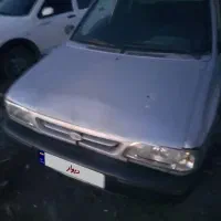 پراید صندوق دار نقره‌ای س