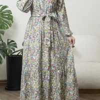 پیراهن  گل گلی سایز ۴۰