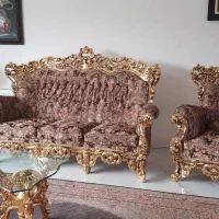 مبلمان پذیرایی ۹ نفره ومیز ناهارخوری ۸ نفره