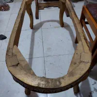 صندلی چوبی و میز|مبلمان خانگی و میز عسلی|قم, کلهری|دیوار