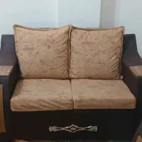 مبل 6 نفره ب همراه دو میز|مبلمان خانگی و میز عسلی|شهرکرد, |دیوار