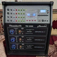 اکو آمپلی فایر تندر مدل TE-3300|صوتی و تصویری|برازجان, |دیوار