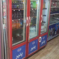خریدار و فروشنده یخچال نوشابه و رستورانی قصابی