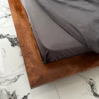 تخت دونفره چوب روس|تخت و سرویس خواب|ایلام, |دیوار