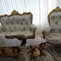 مبل سلطنتی ۷نفره به همراه بوفه