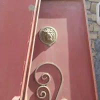 درب بزرگ حیاط آهنی|مصالح و تجهیزات ساختمان|سجاس رود, |دیوار