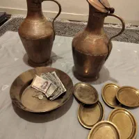 پارچ مسی عتیقه|ظروف سرو و پذیرایی|تهران, سردارجنگل|دیوار