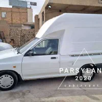 کابین پراید اتاق فایبرگلاس مسقف وانت باربند سبک|قطعات یدکی و لوازم جانبی|ری, علایین|دیوار