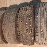 چهار حلقه لاستیک پژو|قطعات یدکی و لوازم جانبی|مسجد سلیمان, |دیوار