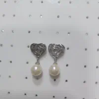 گوشواره ته گوشی مروارید (گالری نقره سینا)|جواهرات|کرمانشاه, |دیوار