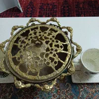 سماور برنجی|کلکسیون اشیاء عتیقه|کردکوی, |دیوار