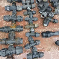 فروش شیر فلکه پلاستیکی وسراه و زانو تبدیل پلاستیکی|مصالح و تجهیزات ساختمان|انگوت, |دیوار