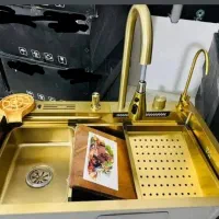 سینک  طلایی نظم دهنده