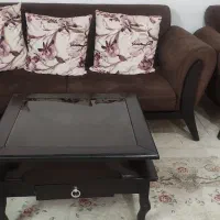 فروش ست مبلمان و میز غذاخوری،فرش ۱۲ متری و۴متری
