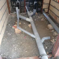 تاسیسات ساختمان لوله کشی آب سرد و گرم و فاضلاب|خدمات پیشه و مهارت|رودسر, |دیوار