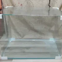 اکواریوم شیشه ای لبه گرد