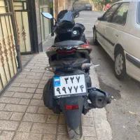 موتور  مشابه صفر  مدل ۱۴۰۰ yamaha aerox|موتورسیکلت|تهران, شمس‌آباد|دیوار