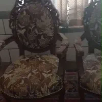 مبل سلطنتی هفت نفره و میزناهارخوری ده نفره|مبلمان خانگی و میز عسلی|کازرون, |دیوار