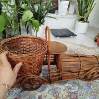 سبدگل حصیری وسبد میوه|صنایع دستی و سایر لوازم تزئینی|تهران, بهداشت|دیوار