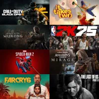 نصب بازی بلک فرایدی PS4 PS5 XBOXفور فایو ایکس باکس|کنسول، بازی ویدئویی و آنلاین|رشت, منظریه|دیوار