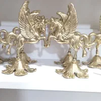 استند برنزی مجسمه برنزی دکوری برنزی|صنایع دستی و سایر لوازم تزئینی|رباطکریم, شترخوار|دیوار