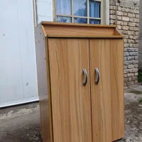 جاکفشی تمام ملامینه جادار به همراه باکس|جاکفشی، کمد، دراور|رودسر, |دیوار