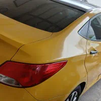 چراغ عقب نئون دار هیوندا اکسنت وچراغ جلو رینگ چرخ