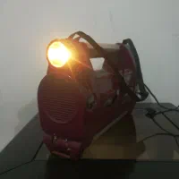 رادیو ضبط چراغ دار مهتابی دار سالم|سیستم صوتی خانگی|اردبیل, |دیوار