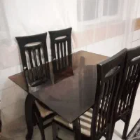 میز نهار خوری|میز و صندلی غذاخوری|ساوه, |دیوار