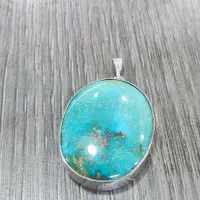 گردنبند فیروزه بسیار بزرگ
