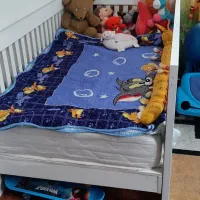 تخت نوجوان کتابخانه میز تلوزیون|تخت و سرویس خواب|رشت, رشتیان|دیوار